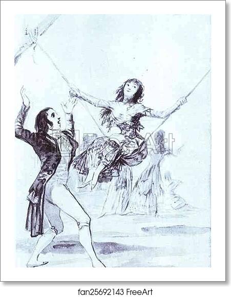 Free art print of The Swing by Francisco De Goya Y Lucientes Free art print of The Swing by Francisco De Goya Y Lucientes