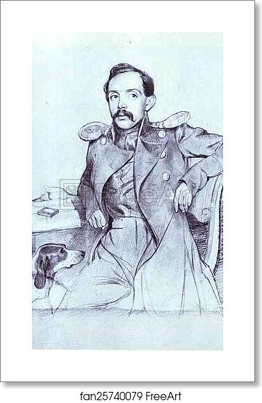 Free art print of Portrait of Lieutenant Lvov by Pavel Fedotov Free art print of Portrait of Lieutenant Lvov by Pavel Fedotov
