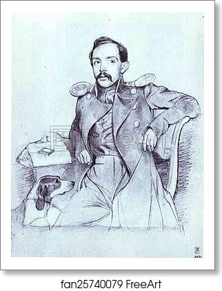 Free art print of Portrait of Lieutenant Lvov by Pavel Fedotov Free art print of Portrait of Lieutenant Lvov by Pavel Fedotov