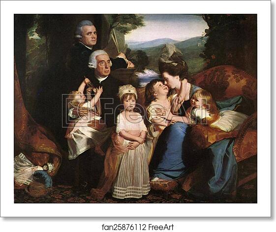 Free art print of The Copley Family by John Singleton Copley Free art print of The Copley Family by John Singleton Copley