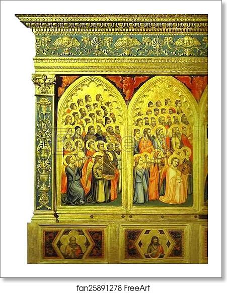 Free art print of Baroncelli Polyptych. Detail, left part by Giotto Free art print of Baroncelli Polyptych. Detail, left part by Giotto