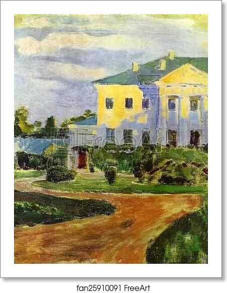 Free art print of Manor House at Zubrilovka by Victor Borisov-Musatov Free art print of Manor House at Zubrilovka by Victor Borisov-Musatov