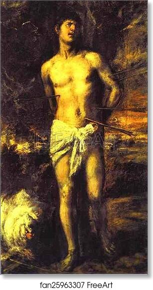 Free art print of St. Sebastian by Titian