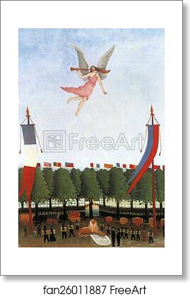 Free art print of Liberty Inviting Artists to Take Part in the 22nd Exhibition of the Société des Artites Indépendants by Henri Rousseau Free art print of Liberty Inviting Artists to Take Part in the 22nd Exhibition of the Société des Artites Indépendants by Henri Rousseau