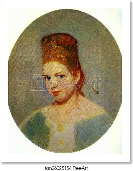 Free art print of Portrait of a Girl by Pavel Tchistyakov Free art print of Portrait of a Girl by Pavel Tchistyakov
