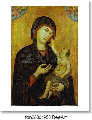 Free art print of Crevole Madonna by Duccio Di Buoninsegna Free art print of Crevole Madonna by Duccio Di Buoninsegna