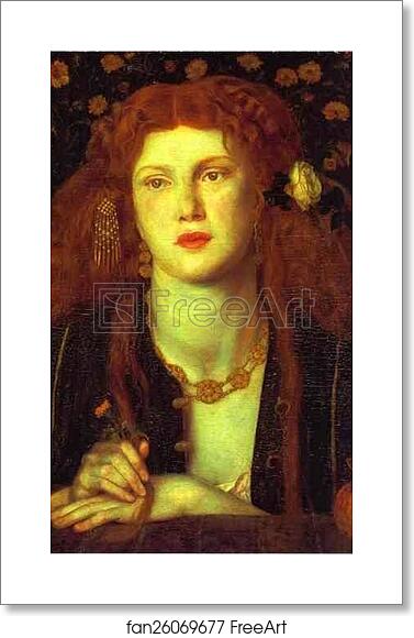 Free art print of Bocca Baciata by Dante Gabriel Rossetti