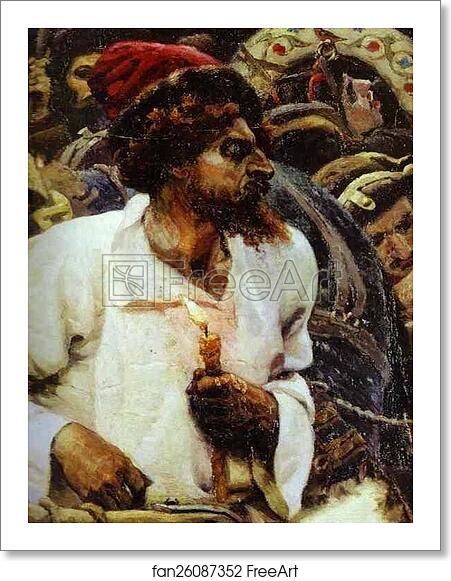 Free art print of Morning of the Strelets' Execution. Detail by Vasily Surikov Free art print of Morning of the Strelets' Execution. Detail by Vasily Surikov