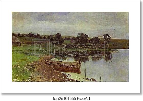 Free art print of By the Riverside by Isaac Levitan Free art print of By the Riverside by Isaac Levitan