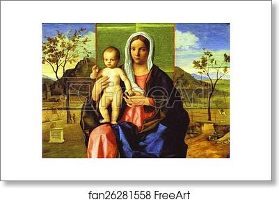 Free art print of Madonna and Child by Giovanni Bellini