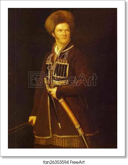 Free art print of Self-portrait in a Suit of a Caucasian Warrior by Alexander Orlowski Free art print of Self-portrait in a Suit of a Caucasian Warrior by Alexander Orlowski