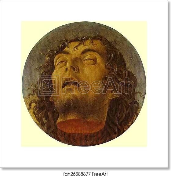 Free art print of Head of St. John the Baptist by Giovanni Bellini Free art print of Head of St. John the Baptist by Giovanni Bellini