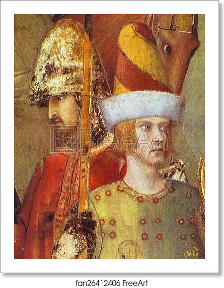 Free art print of St. Martin Renounces Arms by Simone Martini Free art print of St. Martin Renounces Arms by Simone Martini