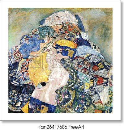 Free art print of Baby by Gustav Klimt Free art print of Baby by Gustav Klimt