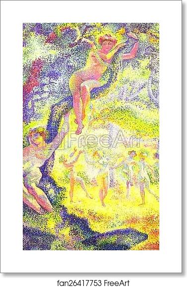 Free art print of The Clearing by Henri-Edmond Cross (Delacroix) Free art print of The Clearing by Henri-Edmond Cross (Delacroix)