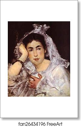 Free art print of Marguerite de Conflans Wearing a Hood by Edouard Manet Free art print of Marguerite de Conflans Wearing a Hood by Edouard Manet