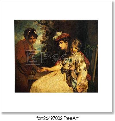 Free art print of A Fortune-Teller by Sir Joshua Reynolds