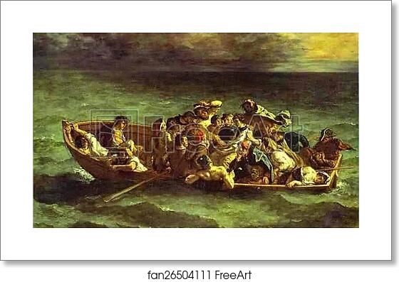Free art print of The Shipwreck of Don Juan by Eugène Delacroix Free art print of The Shipwreck of Don Juan by Eugène Delacroix