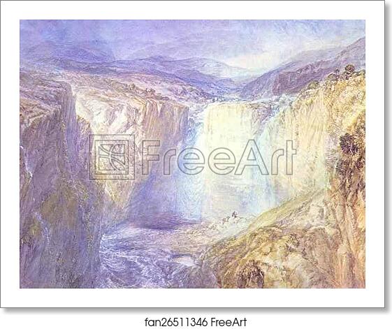 Free art print of Fall of the Tees, Yorkshire by Joseph Mallord William Turner Free art print of Fall of the Tees, Yorkshire by Joseph Mallord William Turner
