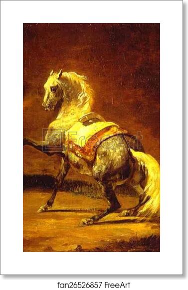 Free art print of Grey Dapple Horse by Jean Louis André Théodore Géricault Free art print of Grey Dapple Horse by Jean Louis André Théodore Géricault