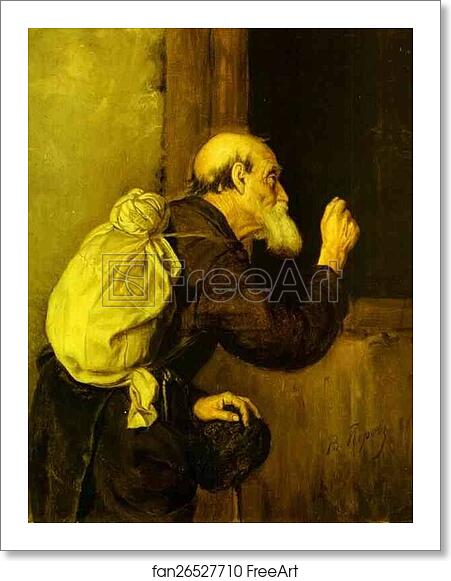 Free art print of Wanderer by Vasily Perov Free art print of Wanderer by Vasily Perov