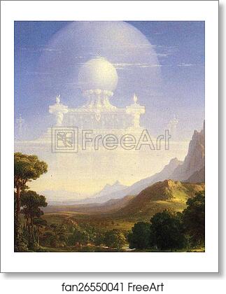 Free art print of The Voyage of Life: Youth. Detail by Thomas Cole
