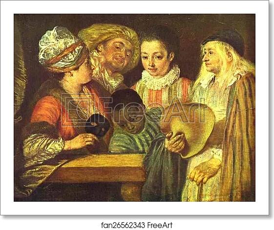 Free art print of Les Coquettes by Jean-Antoine Watteau Free art print of Les Coquettes by Jean-Antoine Watteau