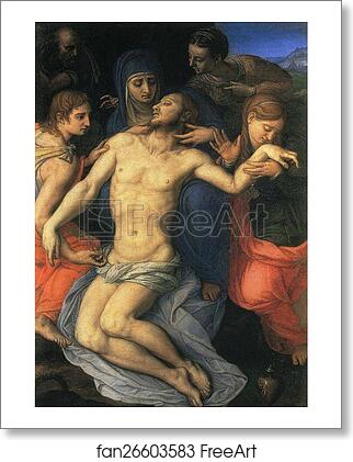 Free art print of Lamentation by Agnolo Bronzino