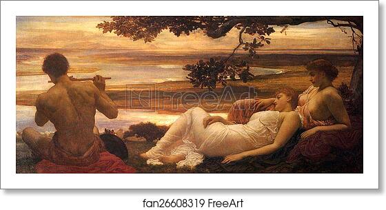 Free art print of Idyll by Frederick Leighton Free art print of Idyll by Frederick Leighton