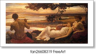 Free art print of Idyll by Frederick Leighton Free art print of Idyll by Frederick Leighton