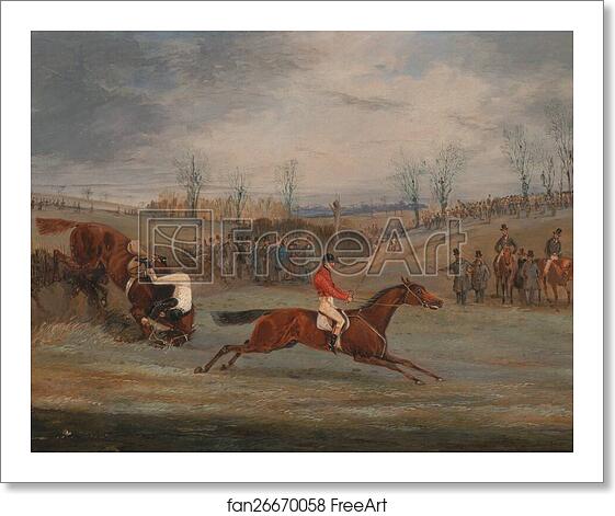 Free art print of Scenes from a steeplechase: Near the Finish by Henry Thomas Alken Free art print of Scenes from a steeplechase: Near the Finish by Henry Thomas Alken