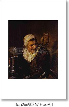 Free art print of Malle Babbe by Frans Hals