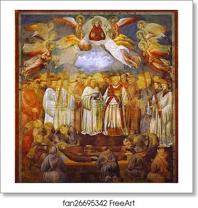 Free art print of The Death of St. Francis by Giotto Free art print of The Death of St. Francis by Giotto