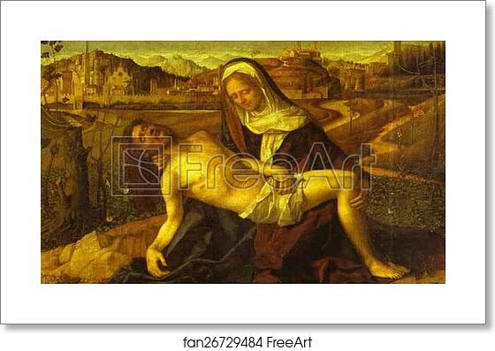 Free art print of Pietà by Giovanni Bellini Free art print of Pietà by Giovanni Bellini