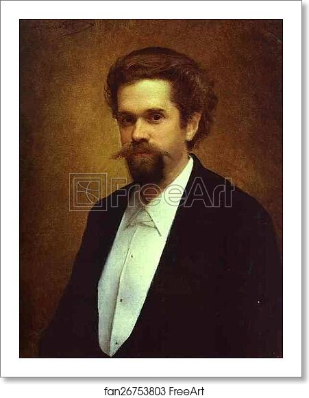 Free art print of Portrait of the Cellist S. Morozov by Ivan Kramskoy Free art print of Portrait of the Cellist S. Morozov by Ivan Kramskoy