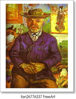 Free art print of Portrait of Père Tanguy by Vincent Van Gogh Free art print of Portrait of Père Tanguy by Vincent Van Gogh
