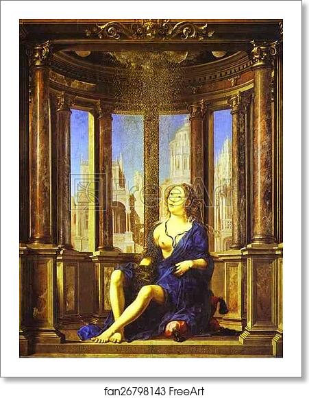 Free art print of Danae by Jan Gossaert, Called Mabuse Free art print of Danae by Jan Gossaert, Called Mabuse