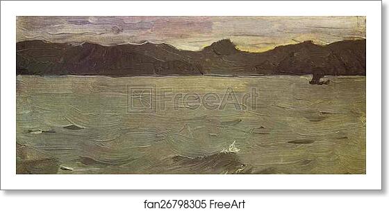 Free art print of The White Sea by Valentin Serov Free art print of The White Sea by Valentin Serov