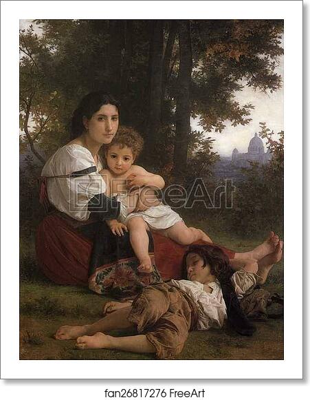 Free art print of Rest by William-Adolphe Bouguereau Free art print of Rest by William-Adolphe Bouguereau