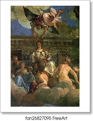 Free art print of Triumph of Venice. Detail by Paolo Veronese