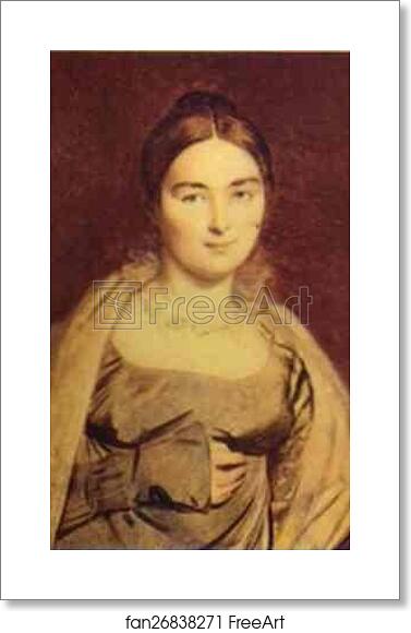 Free art print of Portrait of Madame Ingres by Jean-Auguste-Dominique Ingres Free art print of Portrait of Madame Ingres by Jean-Auguste-Dominique Ingres