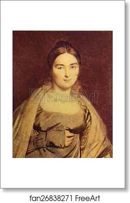 Free art print of Portrait of Madame Ingres by Jean-Auguste-Dominique Ingres Free art print of Portrait of Madame Ingres by Jean-Auguste-Dominique Ingres