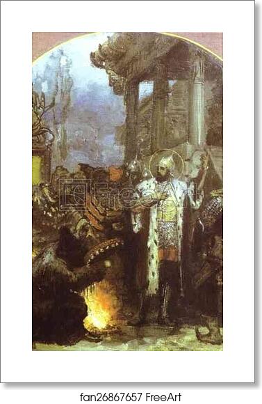 Free art print of Prince Alexander Nevsky in Gold Horde by Henryk Hector Siemiradzki