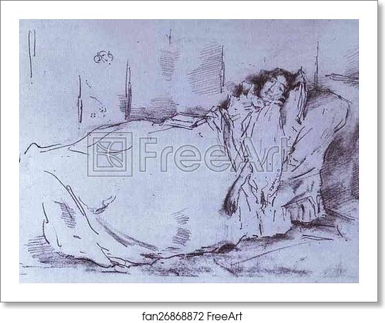 Free art print of The Siesta by James Abbott Mcneill Whistler Free art print of The Siesta by James Abbott Mcneill Whistler