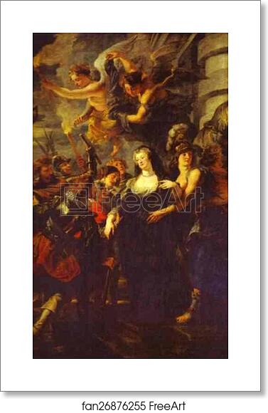 Free art print of The Flight from Blois by Peter Paul Rubens Free art print of The Flight from Blois by Peter Paul Rubens