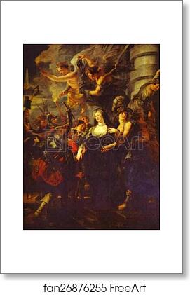 Free art print of The Flight from Blois by Peter Paul Rubens