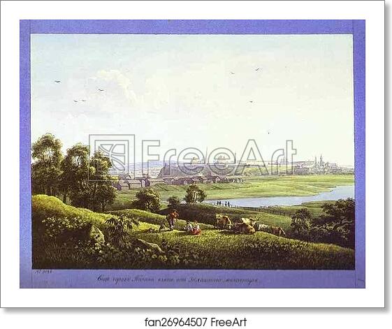 Free art print of View of the Town of Kazan by Andrey Martynov Free art print of View of the Town of Kazan by Andrey Martynov
