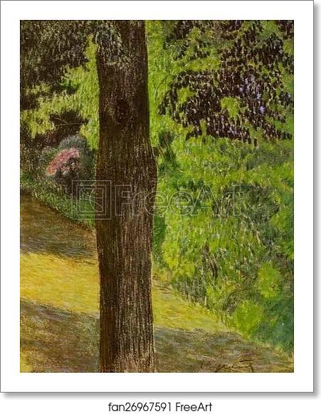 Free art print of A Path in a Garden by Victor Borisov-Musatov Free art print of A Path in a Garden by Victor Borisov-Musatov