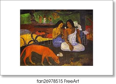 Free art print of Joyeuseté (Arearea) by Paul Gauguin