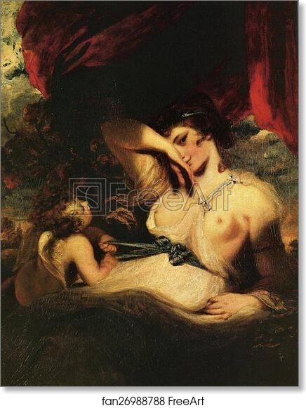 Free art print of Cupid Undoing Venus's Belt by Sir Joshua Reynolds